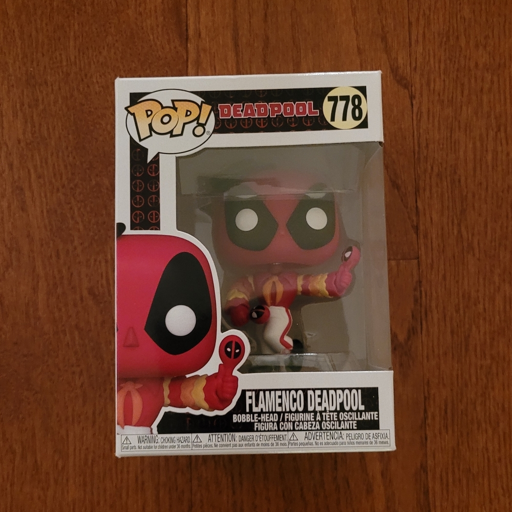 Pop! Deadpool Flamenco wobbly head Funko Pop! 778 - New in box